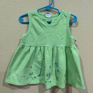 Healthtex Green Palm Tree top Size 5- Vintage